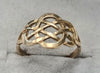 9ct gold ring size "L"