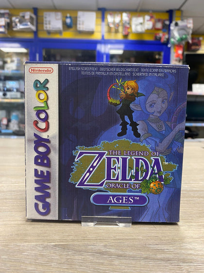 The Legend Of Zelda Oracle Of Ages - Game Boy Colour - Boxed.