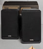 Roxel RBS300 Bookshelf Speaker Set 150W - Black Wood Effect - 2 x 75W Speakers