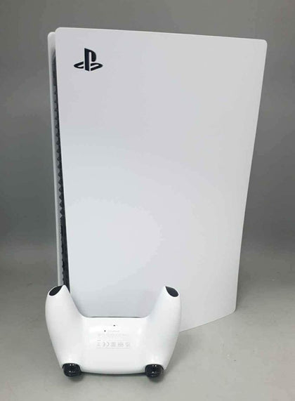PLAYSTATION 5 825GB BOXED WITH LEADS AND ONE CONTROLLER *BOX DAMAGED*