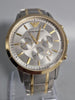 AR11076 BI-COLOUR CHRONO ARMANI WATCH (collection only)