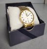 **Sale** Seiko SQ Quartz White Dial 2/Tone Gents Watch, 5Y23-8150