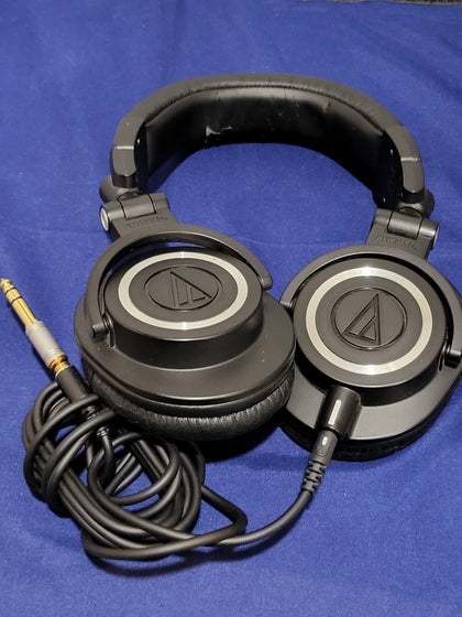 Audio Technica ATH-M50X Studio Monitor Headphones