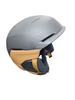 GIRO TENET MIPS BLACK AND GOLD MATTE SKIING/SNOW HELMET (WITH FLEECE PADDING)