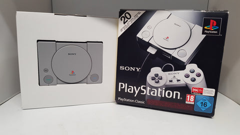Sony PlayStation Classic Mini Console with 20 Pre Loaded Games