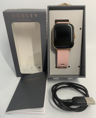 Radley London Series 20 Smart Calling Watch with Cobweb Silicone Strap