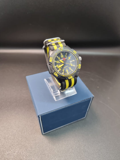 DX Armourlite Caliber Series Quartz yellow Dial Watch
