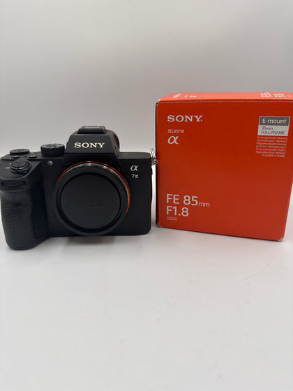 Sony A7 III Camera with Sony Fe 85mm F1.8 Lens