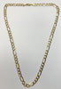 9ct yellow gold figaro chain 24"