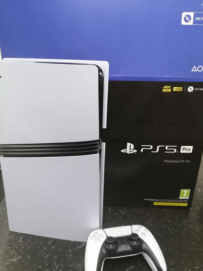 Playstation 5 Pro Console, 2TB, White, Boxed Opened To Test