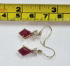9ct Gold Ruby Earrings