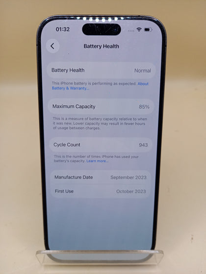 Iphone 15 Pro 128gb 85%