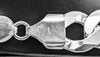 925 STERLING SILVER CURB CHAIN W/ LOBSTER LOCK 24", 128.2G, **BRAND NEW**