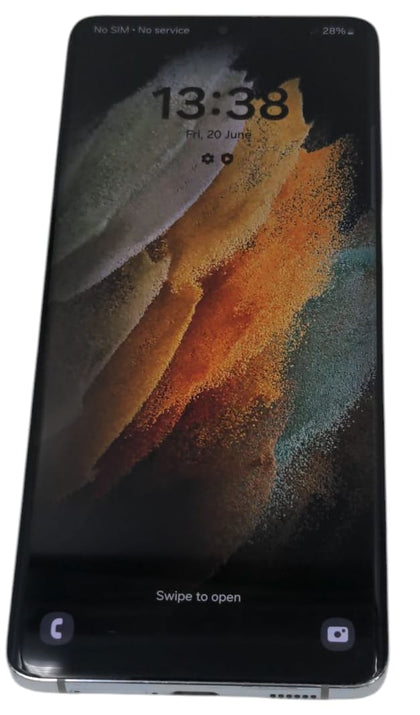 Samsung Galaxy S21 Ultra, 128GB, Unlocked, Grey (Please See Description)
