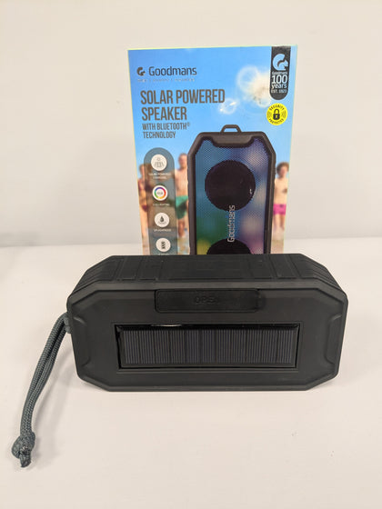 Goodmans Solar Bluetooth Speaker