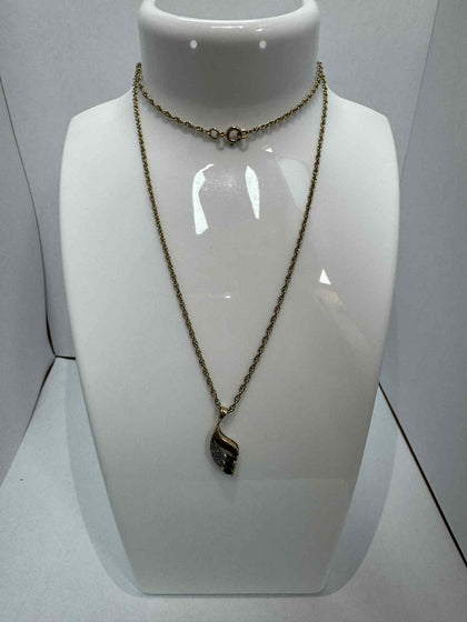 9ct gold necklace (3.96g)