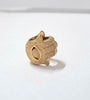 Pandora Gold Textured Hamsa Hand Mini Charm