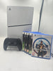 Sony PlayStation 5 Slim disc with pad and  games