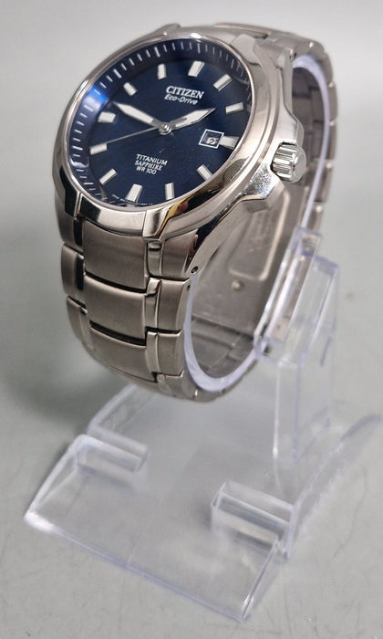 Citizen Eco-Drive BM7170-53L Titanium Watch E111 Sapphire WR100