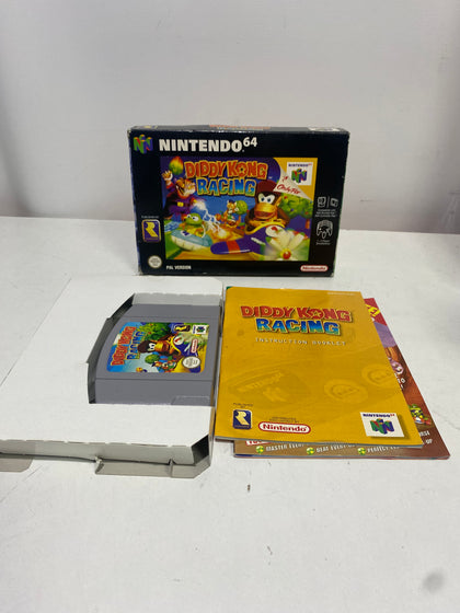 Diddy Kong Racing (BOXED) (COMPLETE) N64 GAME.