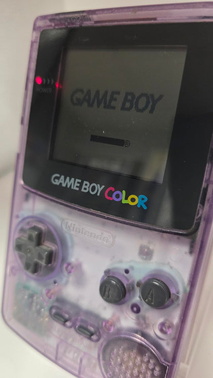 Nintendo Game Boy Colour Clear Purple