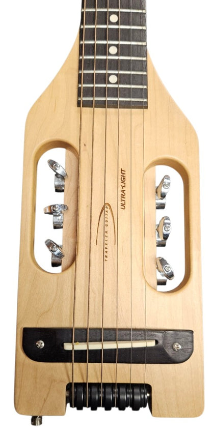 Traveler Guitar Ultra-Light Acoustic Steel Natural - With Soft Case