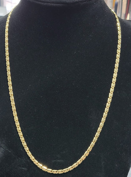 18ct Yellow Gold Anchor Link Chain - 31.49G - 23