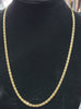 18ct Yellow Gold Anchor Link Chain - 31.49G - 23" - Hallmarked