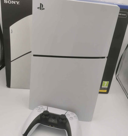 Playstation 5 Slim Digital Edition Console, 1TB, White, Boxed