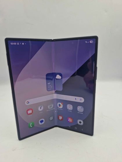 Samsung Galaxy Fold6 Mobile Phone - 256GB Storage - Navy - Open Unlocked - Unboxed