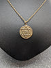 24" 9CT GOLD CHAIN WITH THE STAR OF DAVID PENDANT PRESTON STORE