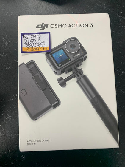 DJI OSMO Action 3 Adventure Combo 4K HDR Action Camera, B.