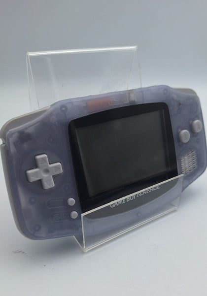 Nintendo Gameboy Advance handheld console glacier unboxed
