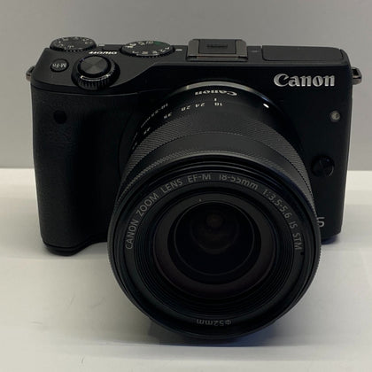 Canon EOS M3 with Canon EF-M 18-55mm Lens 24.2MP