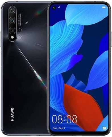 Huawei Nova 5T (6GB+128GB) Dual Sim Black, Unlocked.