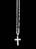 BRAND NEW SILVER CHAIN WITH CROSS