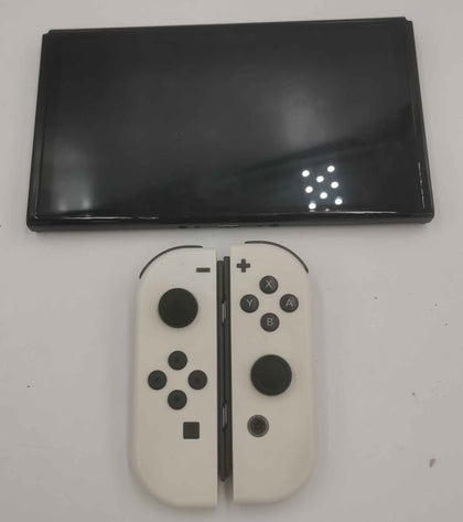 Nintendo Switch OLED 64GB Console - White Joy-Cons - Unboxed With Dock & Wires