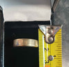 9ct Yellow Gold Band - Size R - 5.7G