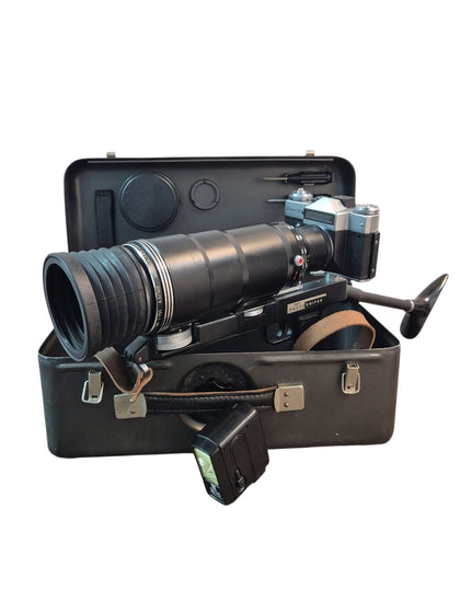 Zenit Es Photosniper Photo Sniper Camera With Lens & Case