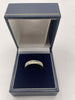 9ct Yellow & White Gold  Flat Shape Wedding Ring - Q