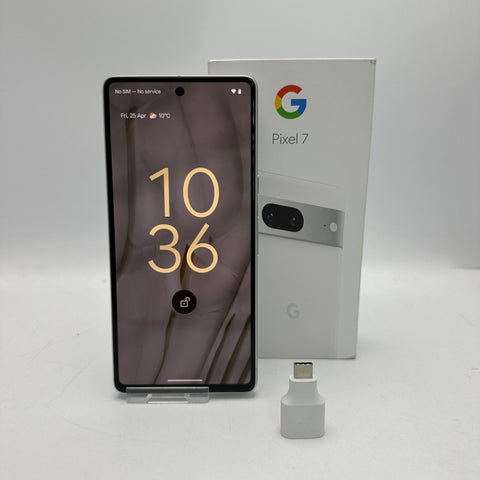 Google Pixel 7 128GB Snow Unlocked FANTASTIC CONDITION