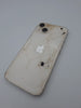 Apple iPhone 13 128GB white smartphone unlocked unboxed **SMASHED BACK** 3rd party screen (91% batt)
