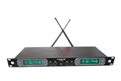 Phenyx Pro PTU-5000 UHF Fixed Frequency Quad Wireless Microphone System - Unboxed