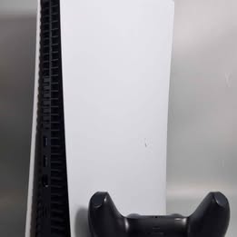 Playstation 5 Console, 825GB, White Boxed (TATTY) With Black Controller