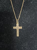 Gold Necklace with cross 375 9ct 2.5G 20'' in Length