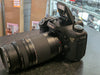 Canon Eos 7D Camera With 75-300mm Lens