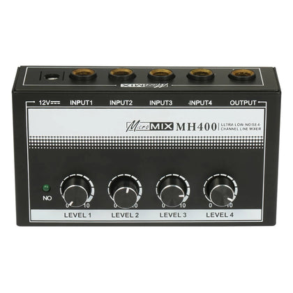 Mh400 Ultra Low-noise 4-channel Line Mixer
