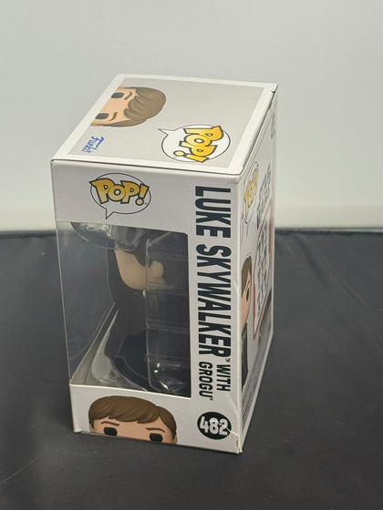 funko pop luke skywalker with grogu star wars 482
