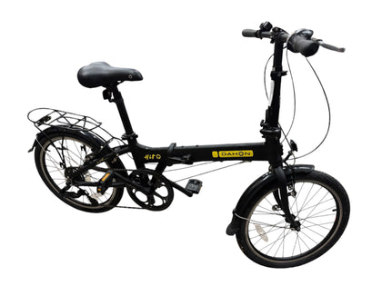 Dahon Hit Folding Bike - Black/Yellow ***Store Collection Only***