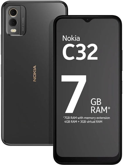 Nokia C32 64GB - Black - Unlocked